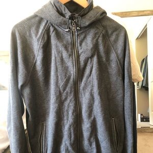 Men’s Banana Republic zip up hoodie size large